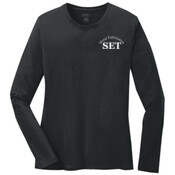 Advanced Manufacturing & Welding - Ladies Long Sleeve 5.4 oz 100% Cotton T Shirt - SE