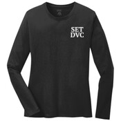 Advertising Design - Ladies Long Sleeve 5.4 oz 100% Cotton T Shirt - SE