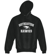 SE -OUTLINE - Super Heavyweight Pullover Hooded Sweatshirt - SE