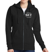 Medical Assisting - Ladies Classic Full Zip Hooded Sweatshirt - SE 