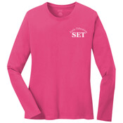Early Education -  - Ladies Long Sleeve 5.4 oz 100% Cotton T Shirt - SE
