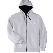 Electrical - Heavyweight Full Zip Hooded Sweatshirt with Thermal Lining - SE