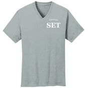 Electrical - Mens 5.4 oz 100% Cotton V Neck T Shirt - SE