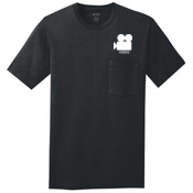 Video Production - 5.4 oz 100% Cotton Pocket T Shirt - SE