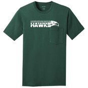 Hawk - 5.4 oz 100% Cotton Pocket T Shirt - SE