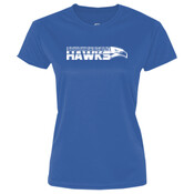 Hawk - Ladies 5.4 oz 100% Cotton T Shirt - SE