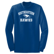 SE- Hawk  - Long Sleeve 5.4 oz. 100% Cotton T Shirt - PC54LS