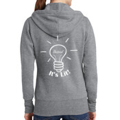 Electrical -  Ladies Classic Full Zip Hooded Sweatshirt - SE 