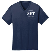 Automotive Technology - - Mens 5.4 oz 100% Cotton V Neck T Shirt - SE