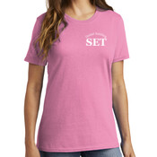 Dental - Ladies 5.4 oz 100% Cotton T Shirt - SE